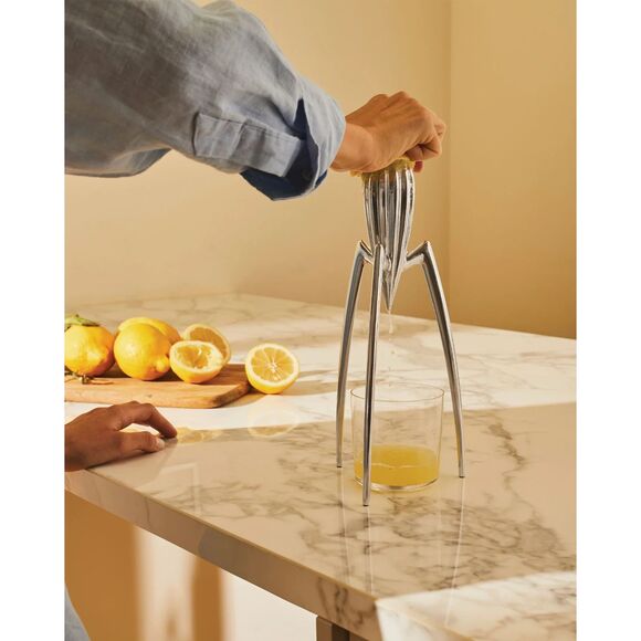 ALESSI ITALY Juicy Salif Citrus-squeezer Juicer Philippe Starck MCM Silver